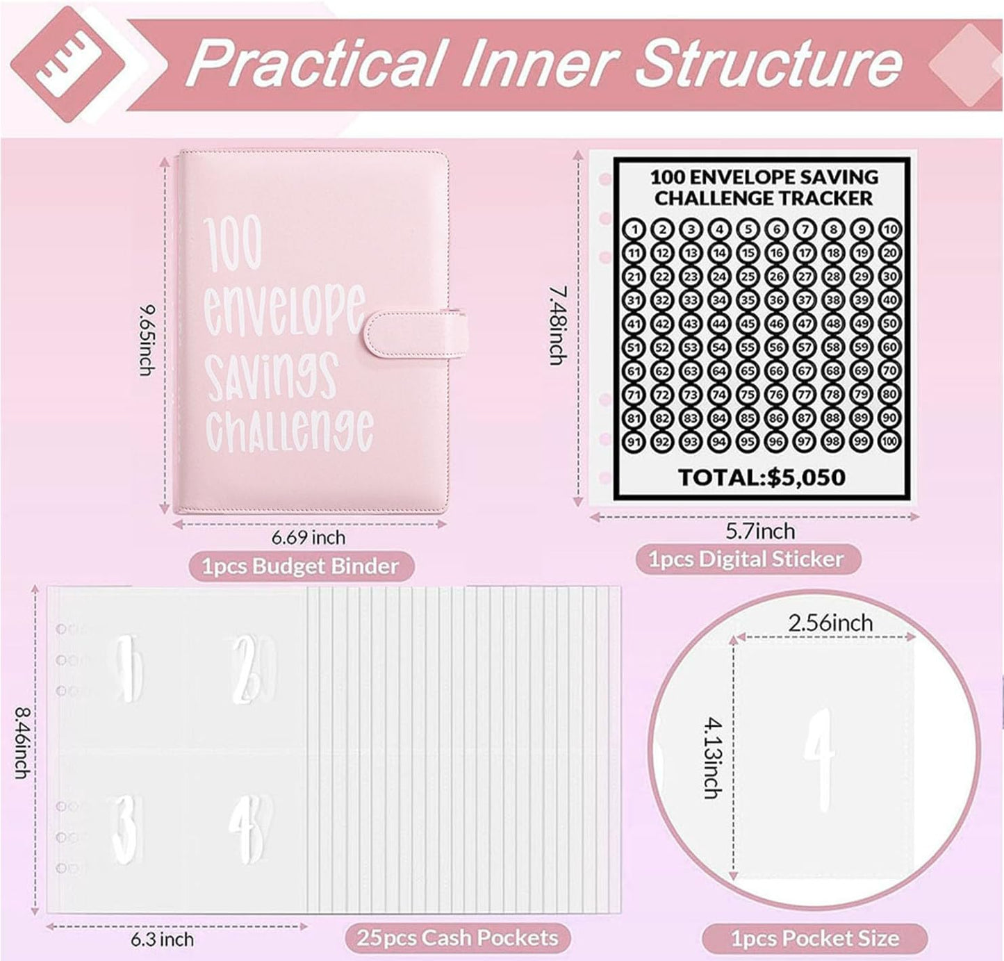 100 Envelope Savings Challenge